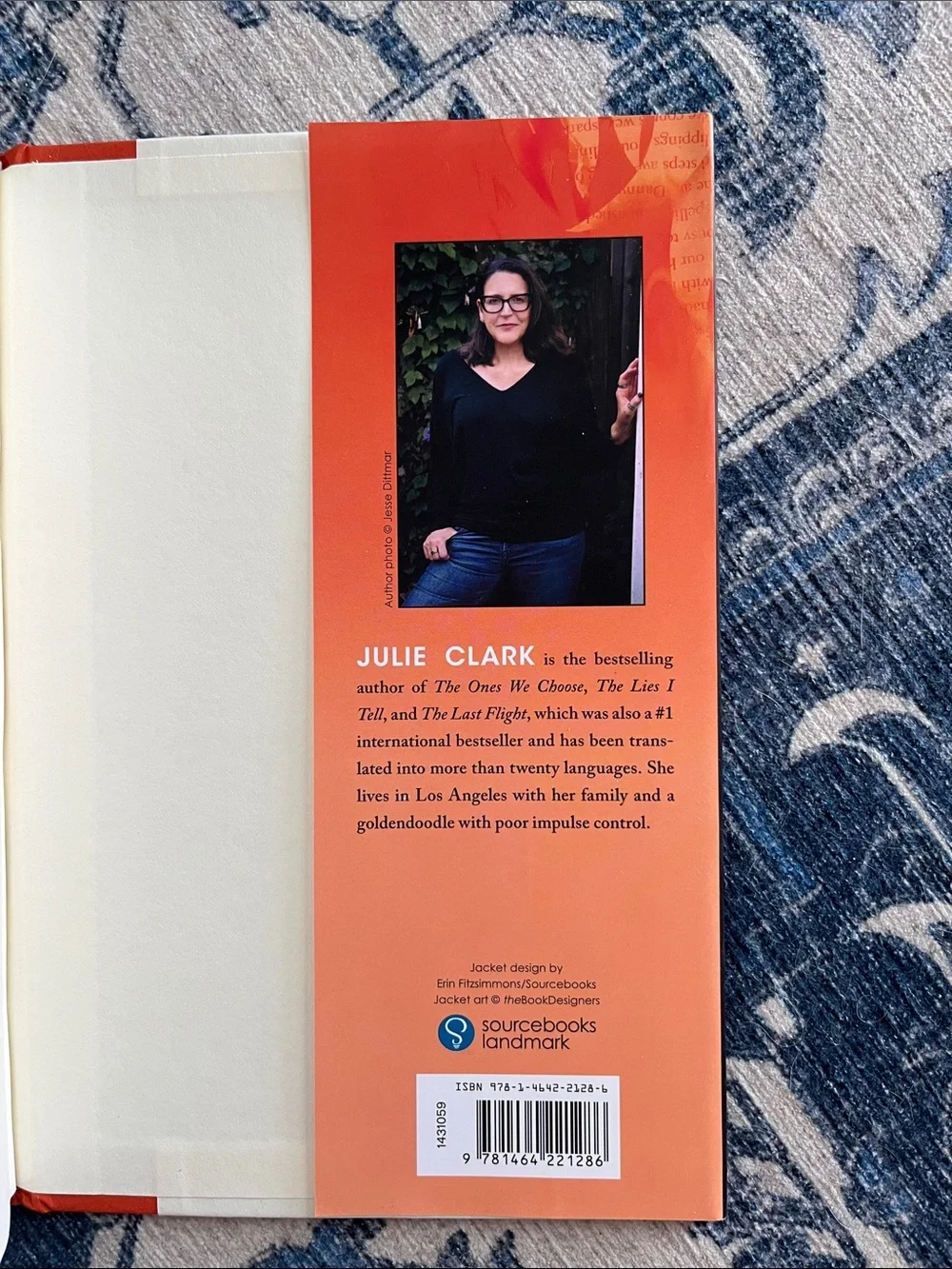 Ghostwriter by Julie Clark BOTM Hardcover